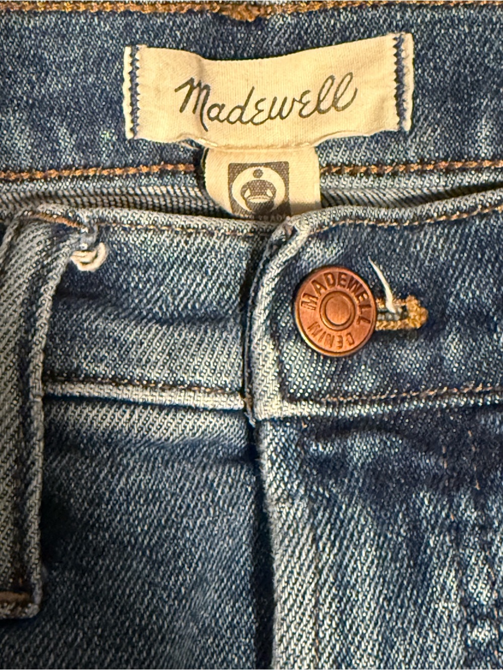 MADEWELL: The Perfect Vintage Jean Size 28 - Picture 3 of 4